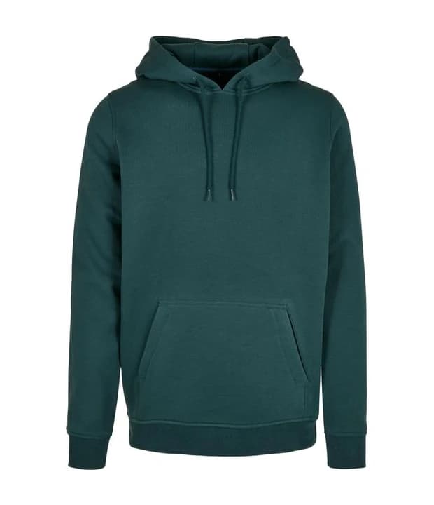 Heavy Hoody in Bottle Green, Vorderseite