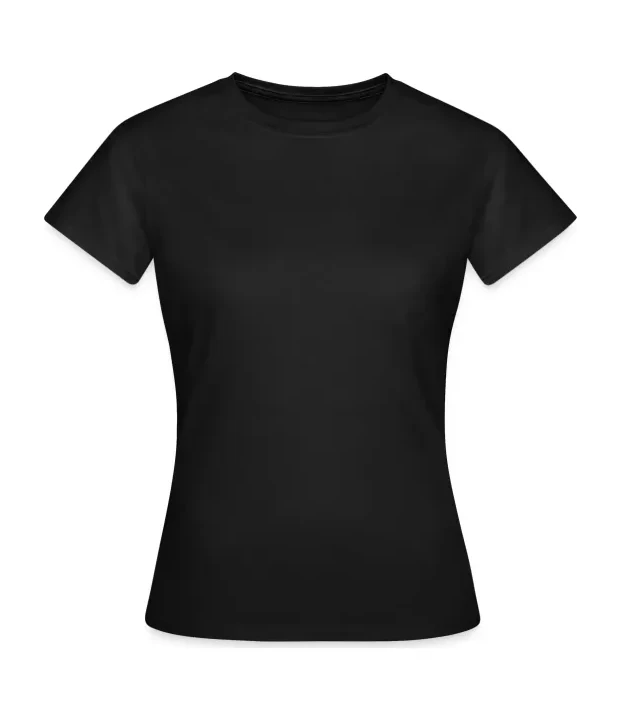 Softstyle Ladies T-Shirt in Schwarz, Vorderseite