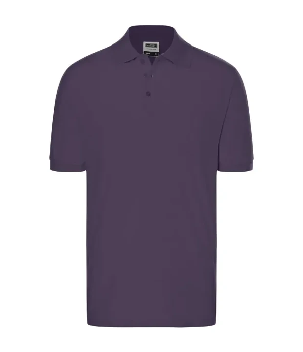 Classic Polo in Aubergine, Vorderseite