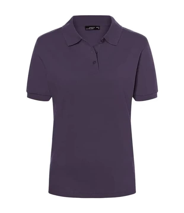 Classic Polo Ladies in Aubergine, Vorderseite