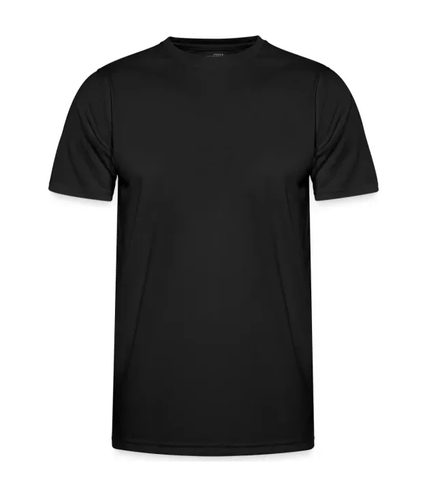 Men's Active-T in Schwarz, Vorderseite