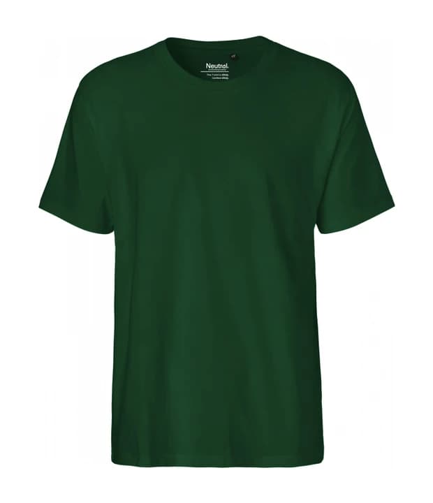 Men's Classic T-Shirt in Bottle Green, Vorderseite