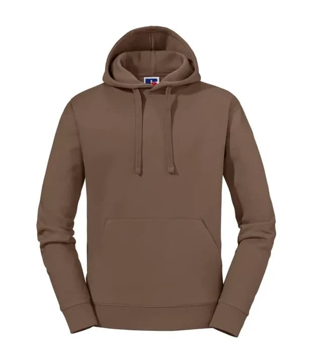 Authentic Hooded Sweat in Mocha, Vorderseite