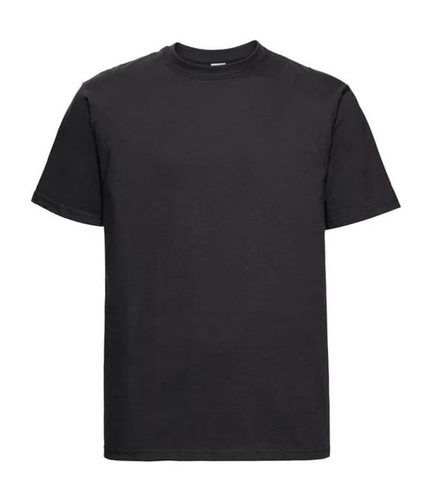 Classic Heavyweight T-Shirt in Black, Vorderseite