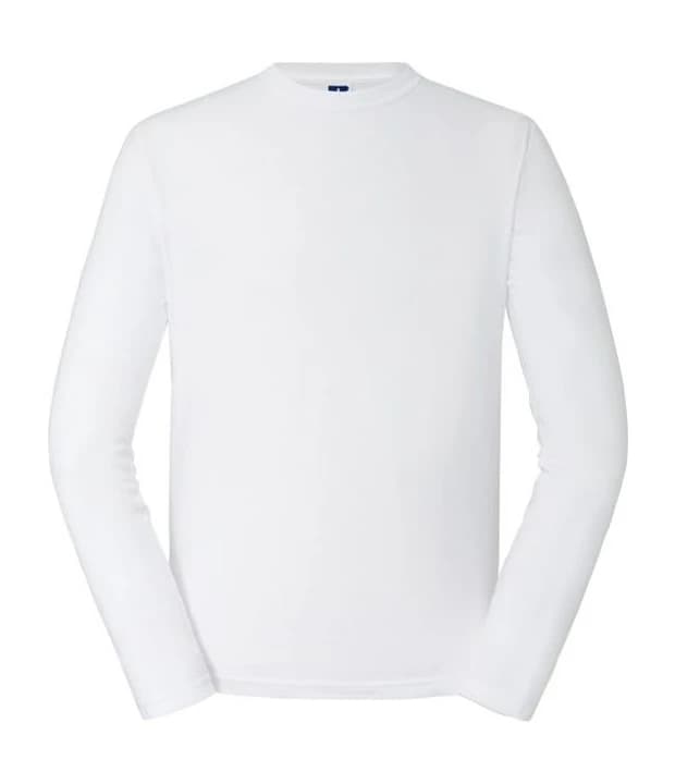 Classic T - Long Sleeve in White, Vorderseite