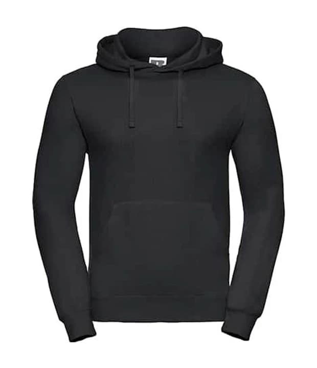 Hooded Sweatshirt in Black, Vorderseite