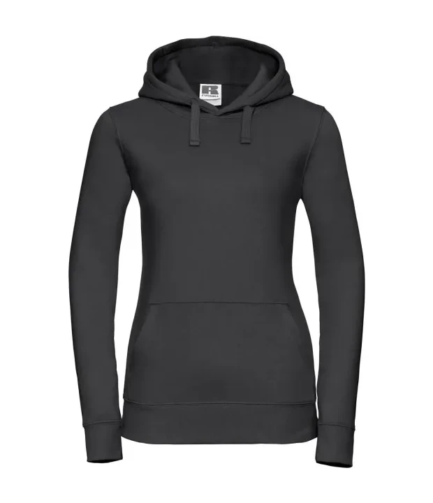 Ladies' Authentic Hood in Black, Vorderseite