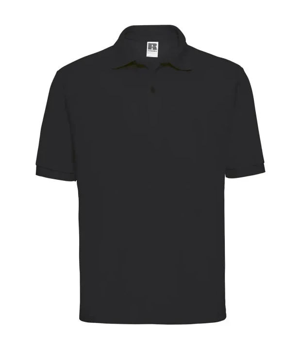 Poloshirt 65/35 in Black, Vorderseite