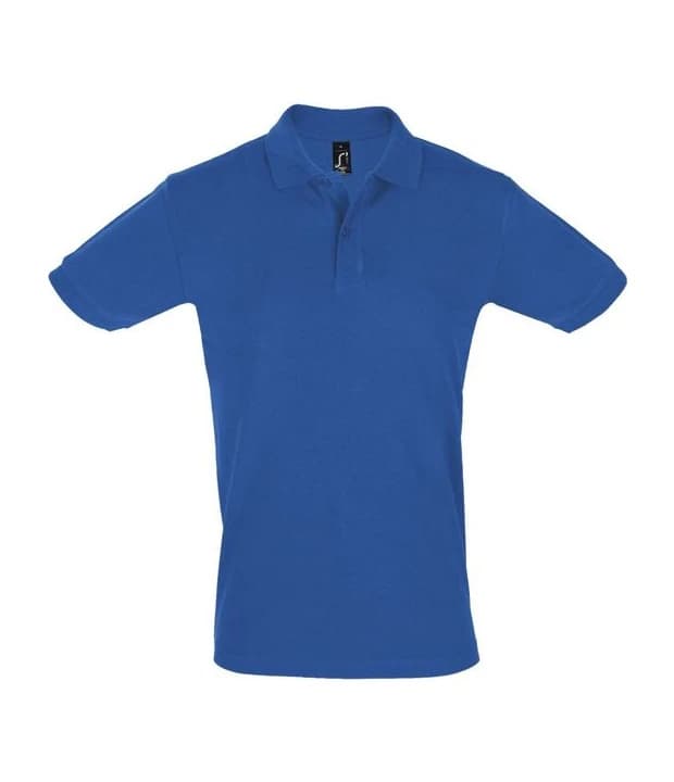Men's Polo Shirt Perfect in Royal Blue, Vorderseite