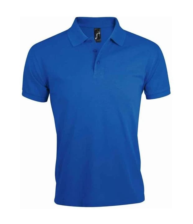 Men's Polo Shirt Prime in Royal Blue, Vorderseite